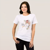 Mit Anmut erblühen Tri-Blend Shirt (Vorderseite voll)