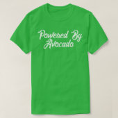 Mit Antrieb durch Avocado 12 T-Shirt (Design vorne)