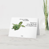 Mit appreciOCEAN Grün-Meeresschildkröte danke zu (Rückseite)