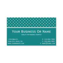 Mit Aquamarinen und weißen Polka-Punkten abheben