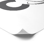 Mit ATP und Kaffee gespeist Poster (Ecke)
