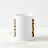 Mit Augen, Augenfarbe Kaffeetasse (Mittel)