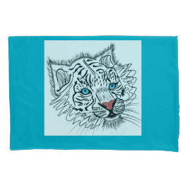 Mit Augen Babytiger Kissenbezug