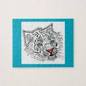 Mit Augen Babytiger Puzzle (Horizontal)