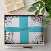 Mit Augen Babytiger Seidenpapier (Geschenk)