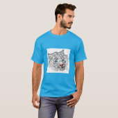 Mit Augen Babytiger T-Shirt (Vorne ganz)