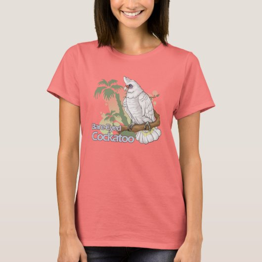 Mit Augen Cockatoo-T - Shirt (Vorderseite)