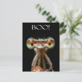 Mit Augen Damselfly Postkarte (Stehend Vorderseite)