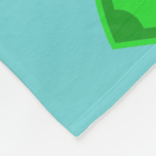 mit Augen Emoji-Decke Fleecedecke (Ecke)