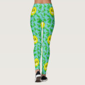 mit Augen Emoji-Leggings Leggings (Rückseite)
