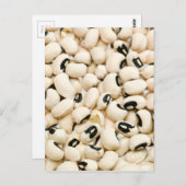 Mit Augen Erbsen Postkarte (Vorne/Hinten)