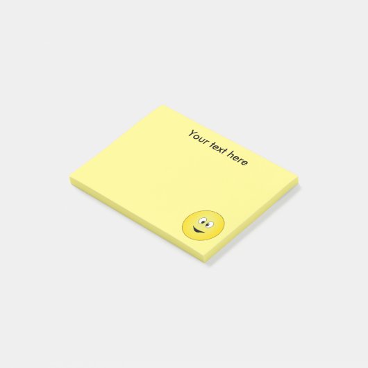 Mit Augen Gelbfieber Personalisiert Post-it Klebezettel (angewinkelt)