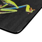 Mit Augen gestrichene Froschglas Schneidebrett (Ecke)