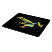 Mit Augen gestrichene Froschglas Schneidebrett (Ecke)