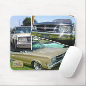 Mit Augen Glaschrysler Mousepad (Mit Mouse)