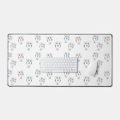 Mit Augen Großvögel Schreibtischunterlage (Tastatur & Maus)