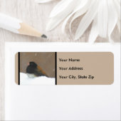 Mit Augen Junco-Malerei - Original Bird Art (Insitu)