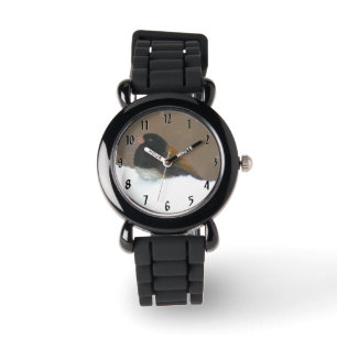 Mit Augen Junco-Malerei - Original Bird Art Armbanduhr