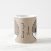 Mit Augen Junco-Malerei - Original Bird Art Kaffeetasse (Mittel)