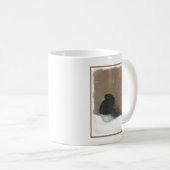 Mit Augen Junco-Malerei - Original Bird Art Kaffeetasse (VorderseiteRechts)