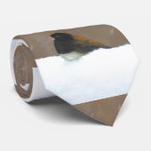 Mit Augen Junco-Malerei - Original Bird Art Krawatte (Gerollt)
