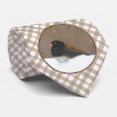 Mit Augen Junco-Malerei - Original Bird Art Krawatte (Gerollt)