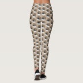 Mit Augen Junco-Malerei - Original Bird Art Leggings (Rückseite)