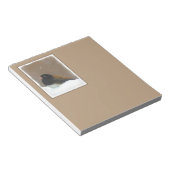 Mit Augen Junco-Malerei - Original Bird Art Notizblock (angewinkelt)