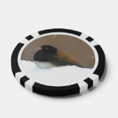 Mit Augen Junco-Malerei - Original Bird Art Pokerchips (Einzeln)