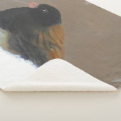 Mit Augen Junco-Malerei - Original Bird Art Sherpadecke (3/4)
