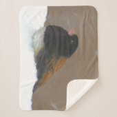 Mit Augen Junco-Malerei - Original Bird Art Sherpadecke (Vorderseite)