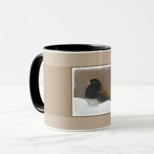 Mit Augen Junco-Malerei - Original Bird Art Tasse