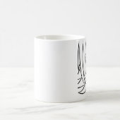 MIT AUGEN - Kaffee-Tasse Kaffeetasse (Mittel)
