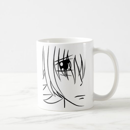 MIT AUGEN - Kaffee-Tasse Kaffeetasse (Rechts)
