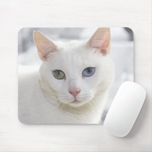 mit Augen Katze nah Mousepad (Mit Mouse)