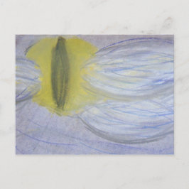 mit Augen Katzenmond Postkarte