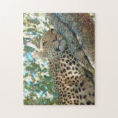 Mit Augen Leopard Puzzle (Vertikal)