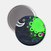 mit Augen Magnet (Vorderseite/Rückseite)