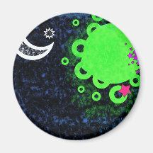 mit Augen Magnet