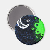 mit Augen Magnet (Vorderseite/Rückseite)