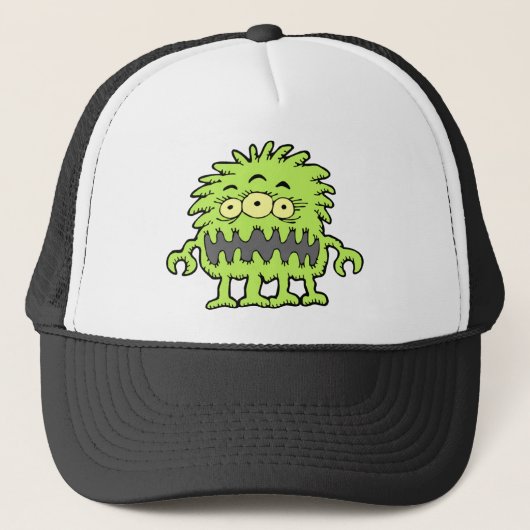 Mit Augen Monster des Mongo-3 Truckerkappe (Vorderseite)