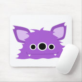 Mit Augen Monster lila drei Mousepad (Mit Mouse)