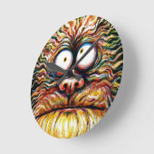 Mit Augen Monster-Uhr Google Runde Wanduhr (Winkel)