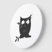 Mit Augen OWL Große Wanduhr (Winkel)