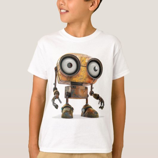 Mit Augen Rostdrossel T-Shirt (Vorderseite)