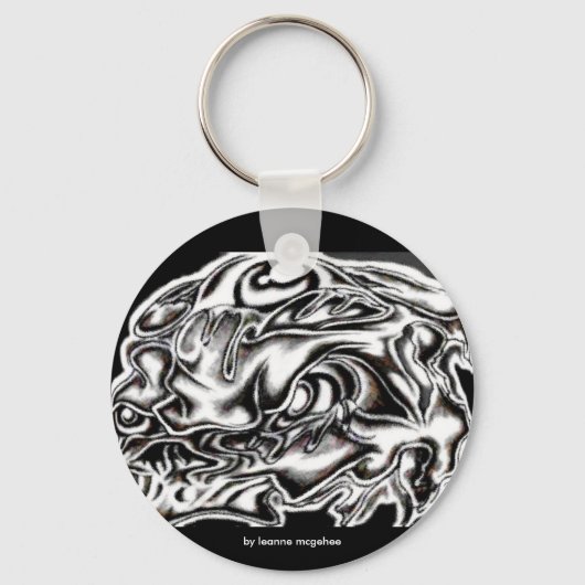 mit Augen Schädel Schlüsselanhänger (Vorderseite)