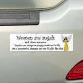 Mit Augen schwarze behaarte Frauen Browns sind Autoaufkleber (Auf Auto)