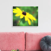 Mit Augen Susan-Blume Leinwanddruck (Insitu (Wohnzimmer))