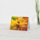 Mit Augen Susan Floral Art Note Karte (Vorderseite)