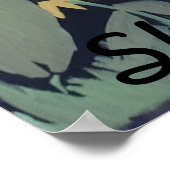 mit Augen Sushi Poster (Ecke)